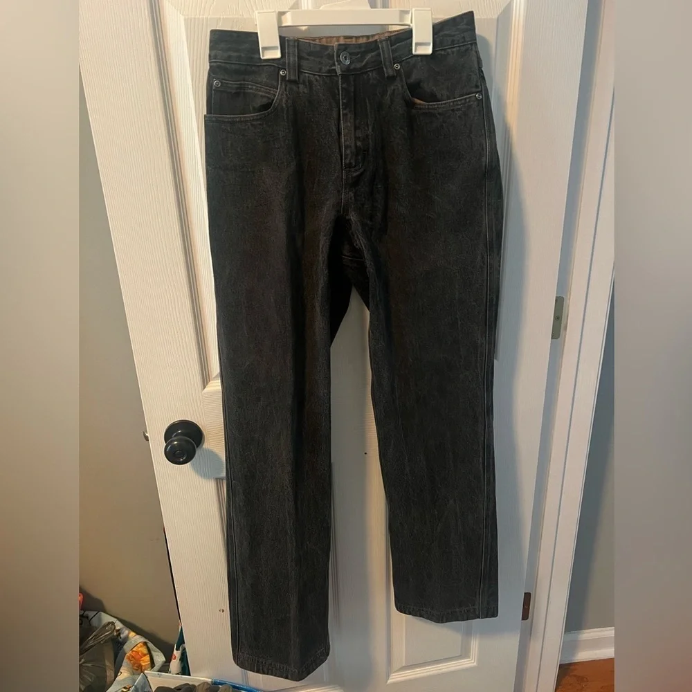 Duluth Trading Company Black Denim Jeans Men’s